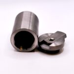 Tungsten Alloy Vial Shield Dove Tail